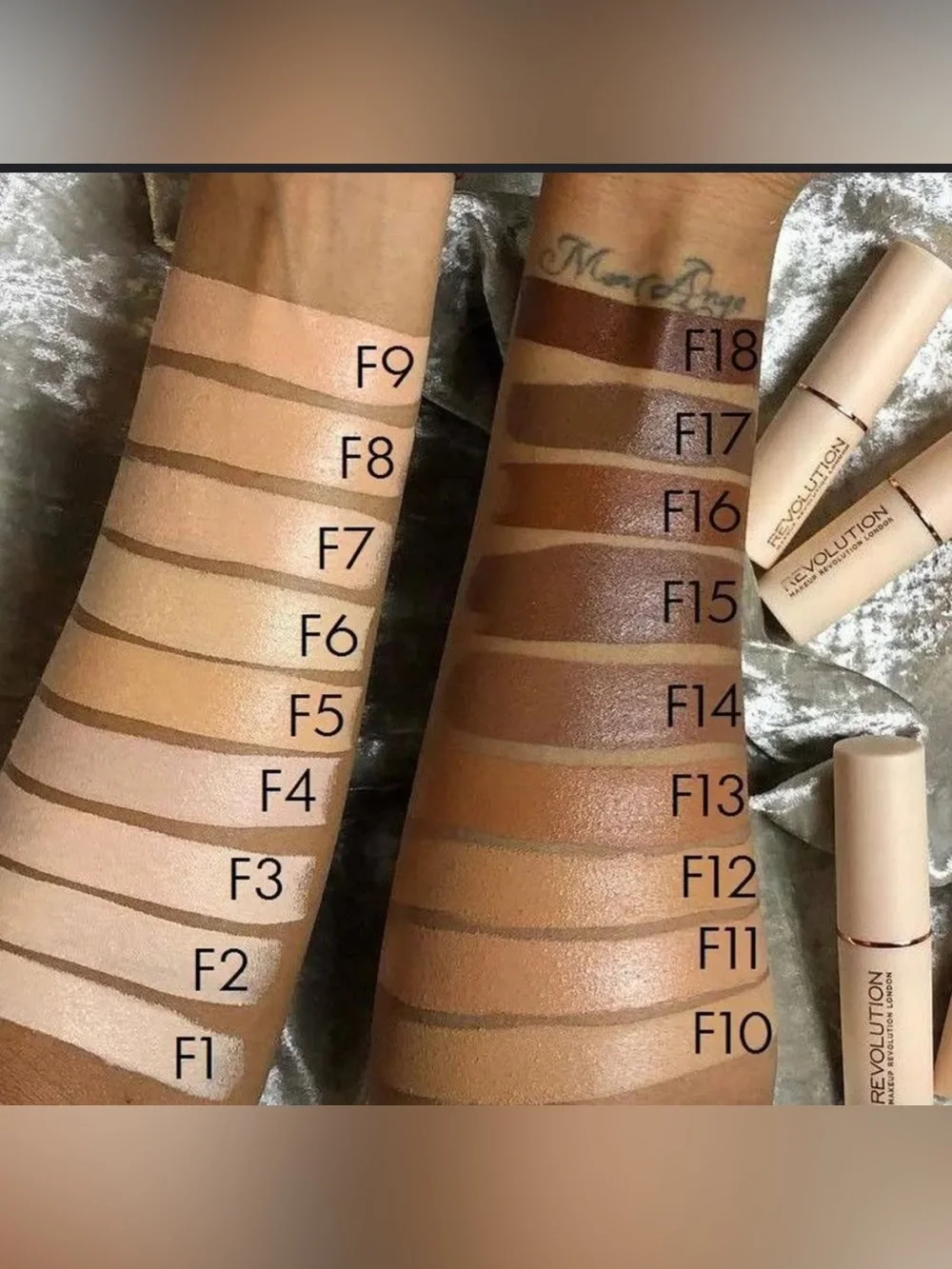 Makeup Revolution Fast Base Foundation Stick - Shade F3 (NEW)